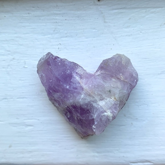 Other - Heart shaped amethyst
